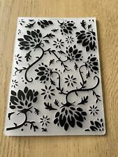 A6 Large Floral Embossing Folder for sale  Shipping to South Africa