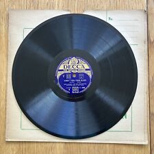 Decca shellac record for sale  PRESTEIGNE