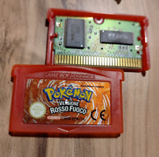 Pokemon Fire Red/Rosso Fuoco (versão italiana autêntica) Game Boy Advance GBA, usado comprar usado  Enviando para Brazil