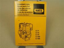 Hatz e71 e75 gebraucht kaufen  Merseburg