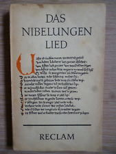 Nibelungenlied reclam 1959 gebraucht kaufen  München