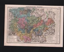 Landkarte map 1905 gebraucht kaufen  Leipzig