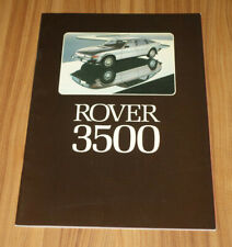Catalogue rover 3500 d'occasion  Nantes-