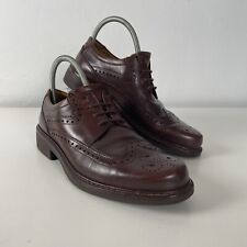 Ecco leather brown for sale  ROSSENDALE