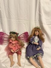 porcelain fairy stand w doll for sale  Bellevue