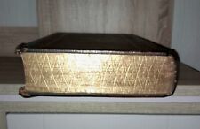 1814, HUGE ANTIQUE HOLY BIBLE WITH EXQUISITE GAUFFERED FORE EDGES, PLATES comprar usado  Enviando para Brazil