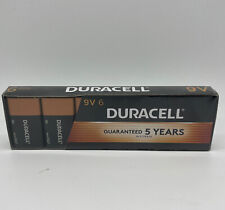 Duracell Coppertop 9V Battery, 6 Count Pack, All-Purpose Alkaline 9V Battery for sale  Shipping to South Africa