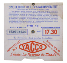 Antique yacco advertising d'occasion  Expédié en Belgium