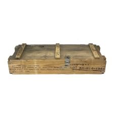 Wooden artillery crate for sale  USA