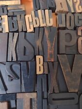 Letterpress wooden printing for sale  NEWBURY