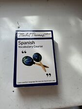 Spanish vocabulary course for sale  NEWBURY