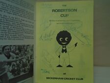 1976 robertson cup for sale  NORWICH