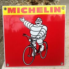 Occasion, Plaque émaillée Michelin Vélo Enamel Sign no Mercier Peugeot Motobécane Raleigh d'occasion  Le Mesnil-Saint-Denis