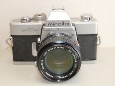 MINOLTA SRT101 35MM CAMERA WITH ROKKOR-PG 50MM 1:1.4 LENS for sale  Shipping to South Africa