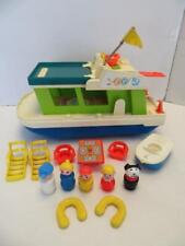 Used, Vintage 1972 Fisher Price Play Family HOUSEBOAT Complete #985 (Includes Grill) for sale  Shipping to South Africa