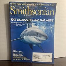 Usado, Revista Smithsonian junho de 2008 The Brains Behind The Jaws - Sharks Smarter comprar usado  Enviando para Brazil