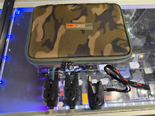 Used, CARP FISHING TACKLE - FOX MINI MICRON 2 ROD ALARM & RECEIVER SET + CAMOLITE CASE for sale  Shipping to South Africa