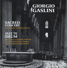 Giorgio Gaslini - Sacred Concert / Jazz Te Deum (CD, Álbum) comprar usado  Enviando para Brazil