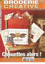 Broderie creative chouettes d'occasion  Bray-sur-Somme