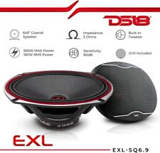 PAIR DS18 EXL-SQ6.9 6x9 2 WAY COAXIAL SPEAKER 560 WATT CAR STEREO SPEAKERS 3 OHM for sale  Shipping to South Africa