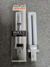 Pack fluorescent compact Sylvania 20327 Dulux S CF7DS/827 7W de 5 for sale  Shipping to South Africa