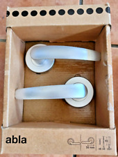 Used, Colours Abla Stainless Steel Effect Aluminium Straight Latch Door handle - Boxed for sale  Shipping to South Africa