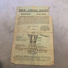 Bel cream maker for sale  GRAVESEND