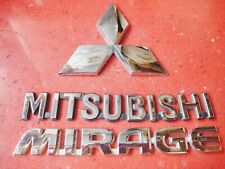 14 15 16 17 18 19 20 Mitsubishi Mirage Tampa Traseira Emblema Logotipo Emblema Oem Genuine comprar usado  Enviando para Brazil