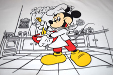 Usado, Camisa Mickey Mouse Vintage Anos 90 Mickey Chef na Conferência ICES Disney World M/G comprar usado  Enviando para Brazil