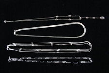 sterling silver t bar necklace for sale  LEEDS