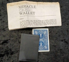 Miracle card wallet. for sale  WAKEFIELD