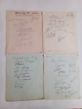 Football autographs 1946 d'occasion  Expédié en Belgium