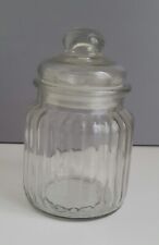 Glass lidded ridged for sale  WORTHING