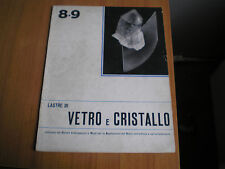 Rivista lastre vetro usato  Tradate