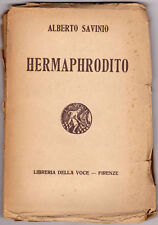 Alberto savinio hermaphrodito usato  Trieste