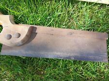 Used, Vintage Tenon Hand Saw Carpentry/Joinery Woodworking Tool Wood/Wooden Handle for sale  Shipping to South Africa