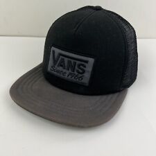 Sombrero VANS Original Desde 1966 Logo Negro Snapback Parche Gorra Malla segunda mano  Embacar hacia Argentina
