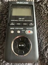 TASCAM PORTABLE DIGITAL RECORDER MODEL#DR-07- Tested And Working. for sale  Shipping to South Africa