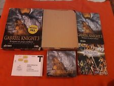 Usado, Gabriel Knight 3 Teaser To Country Cathare Big Box Fat PC Cd-rom Complete Pal FR comprar usado  Enviando para Brazil