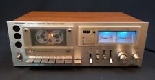 Usado, Hitachi D550 Cassette Deck FUNCIONANDO E RECONDICIONADA Fita 1970 Prata VU Analógica comprar usado  Enviando para Brazil