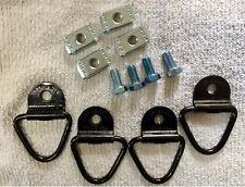 4 Each Truck Bed Rail Mounting Cleats Utili Track Kit Fits Nissan Frontier Titan for sale  Maysville