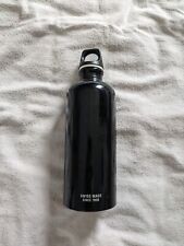 Trinkflasche metall schwarz gebraucht kaufen  Lauenbrück