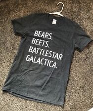 Camiseta Feminina The Office Bear Beets Battlestar Galactica Tamanho P Nova Sem etiquetas comprar usado  Enviando para Brazil