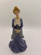 Dolls house miniatures pre owned 1/12 - Figurine  - Seated lady bowed dress for sale  COVENTRY