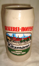 Bierkrug brauerei kitzmann gebraucht kaufen  Westerheim