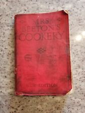 Mrs beeton cookery for sale  HOUGHTON LE SPRING