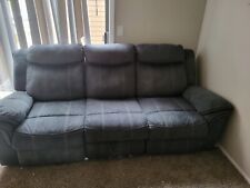 grey fabric reclining for sale  Omaha