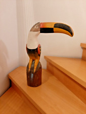 Holzfigur tukan vogel gebraucht kaufen  Erding