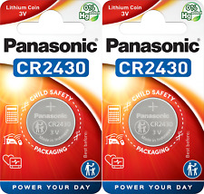 Panasonic cr2430 lithium for sale  COVENTRY
