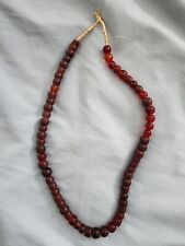 Cranberry bead strand for sale  Easton